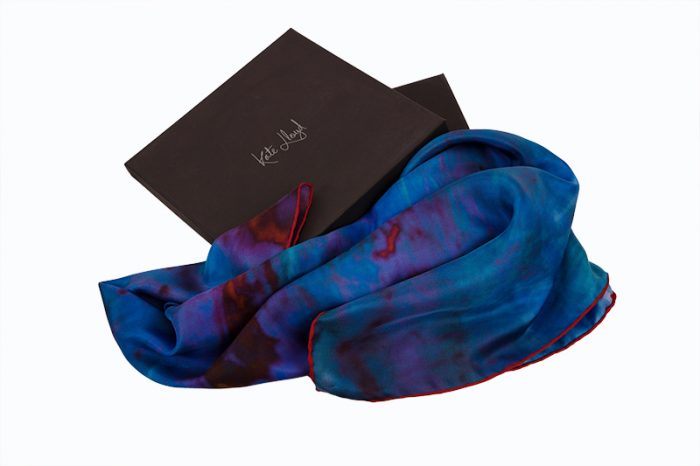 Acer Blu Luxury Silk Scarf